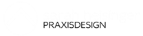 sarah heisinger praxisdesign logo weiß klein